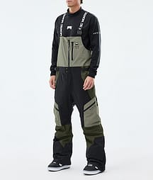 Montec Dozer Lumilautailuhousut Miehet Greenish/Black/Olive Green