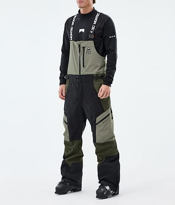 Montec Dozer Lasketteluhousut Greenish/Black/Olive Green