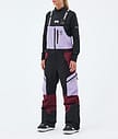 Montec Dozer W Lumilautailuhousut Naiset Faded Violet/Black/Burgundy