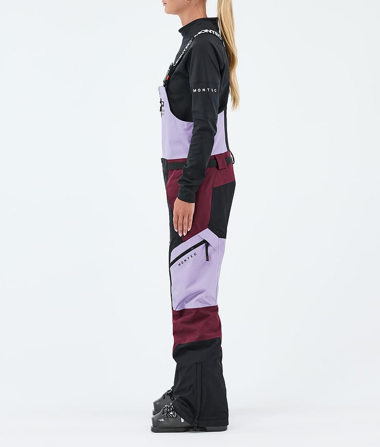 Montec Dozer W Lasketteluhousut Naiset Faded Violet/Black/Burgundy, Image 3 of 7