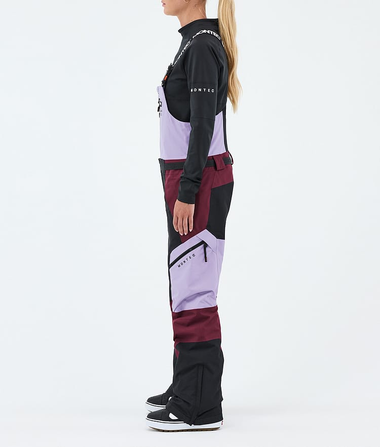 Montec Dozer W Lumilautailuhousut Naiset Faded Violet/Black/Burgundy, Image 3 of 7