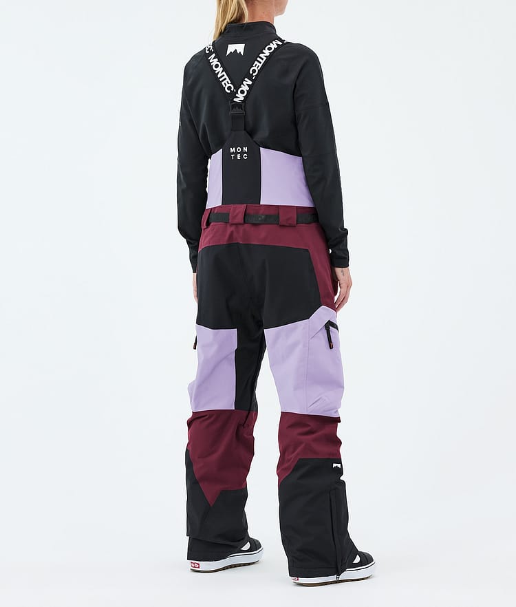 Montec Dozer W Lumilautailuhousut Naiset Faded Violet/Black/Burgundy, Image 4 of 7