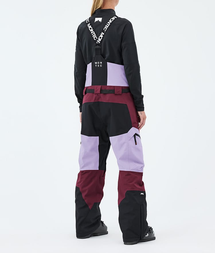 Montec Dozer W Lasketteluhousut Naiset Faded Violet/Black/Burgundy, Image 4 of 7