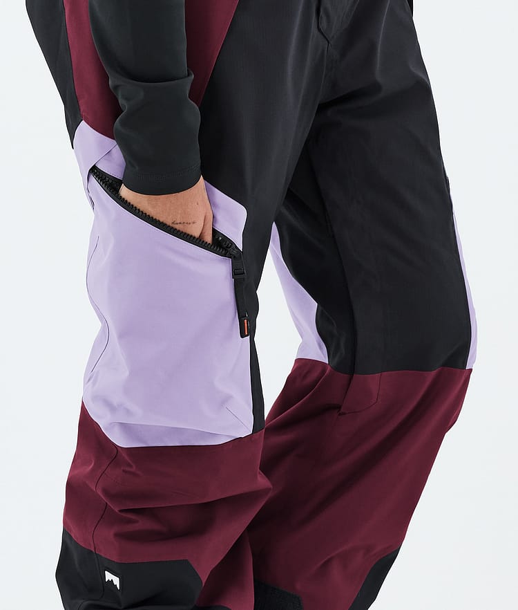 Montec Dozer W Lumilautailuhousut Naiset Faded Violet/Black/Burgundy, Image 7 of 7