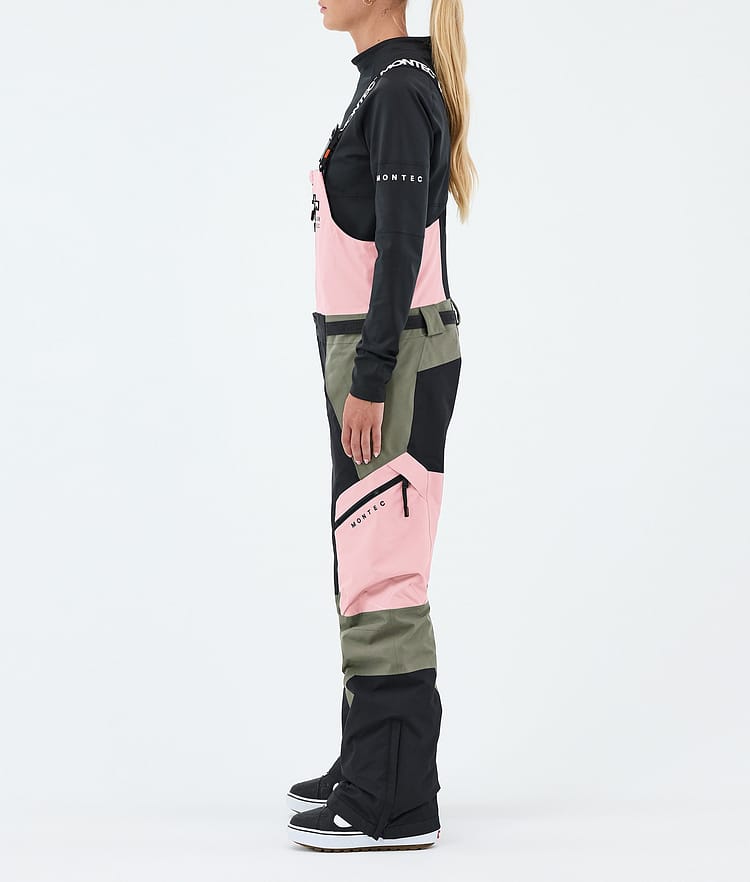 Montec Dozer W Lumilautailuhousut Naiset Soft Pink/Greenish/Black, Image 3 of 7