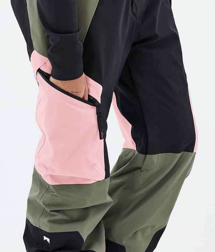 Montec Dozer W Lumilautailuhousut Naiset Soft Pink/Greenish/Black, Image 7 of 7
