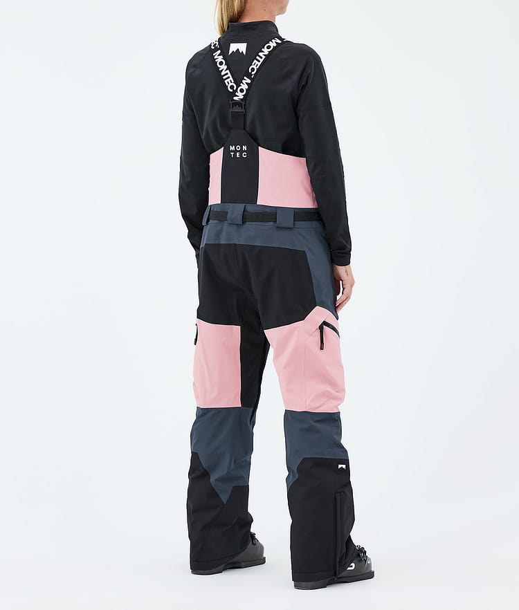Montec Dozer W Lasketteluhousut Naiset Soft Pink/Black/Metal Blue, Image 4 of 7