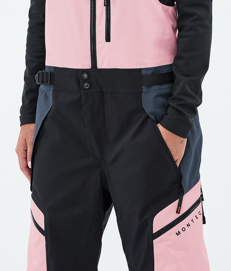 Montec Dozer W Lasketteluhousut Naiset Soft Pink/Black/Metal Blue, Image 5 of 7