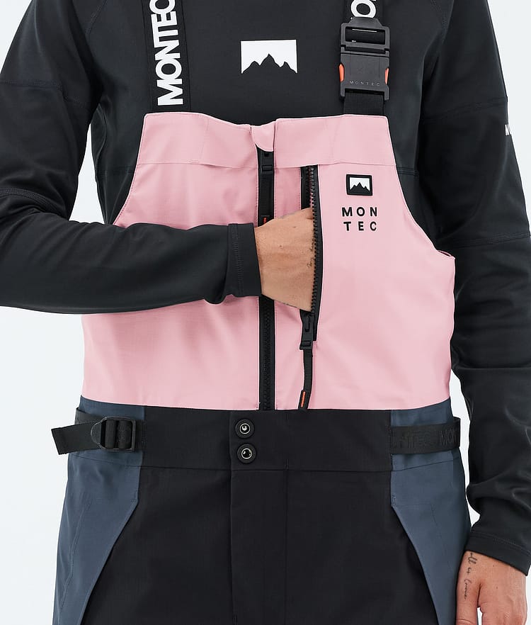 Montec Dozer W Lumilautailuhousut Naiset Soft Pink/Black/Metal Blue, Image 6 of 7