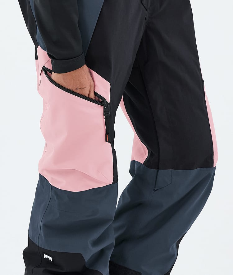 Montec Dozer W Lasketteluhousut Naiset Soft Pink/Black/Metal Blue, Image 7 of 7