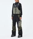 Montec Dozer W Lasketteluhousut Naiset Greenish/Black/Olive Green