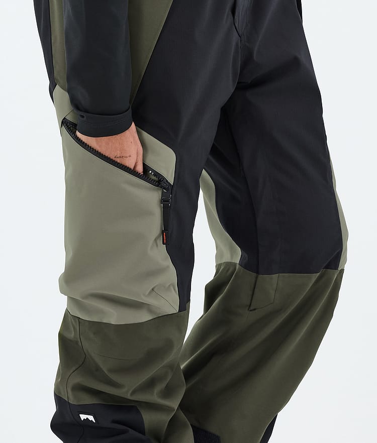 Montec Dozer W Lasketteluhousut Naiset Greenish/Black/Olive Green, Image 7 of 7
