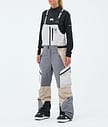 Montec Dozer W Lumilautailuhousut Naiset Light Grey/Light Pearl/Sand
