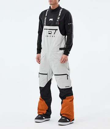 Montec Arch Lumilautailuhousut Light Grey/Black/Burned Orange