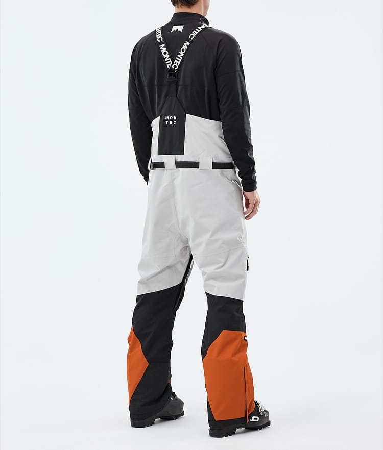 Montec Arch Lasketteluhousut Miehet Light Grey/Black/Burned Orange, Image 3 of 6