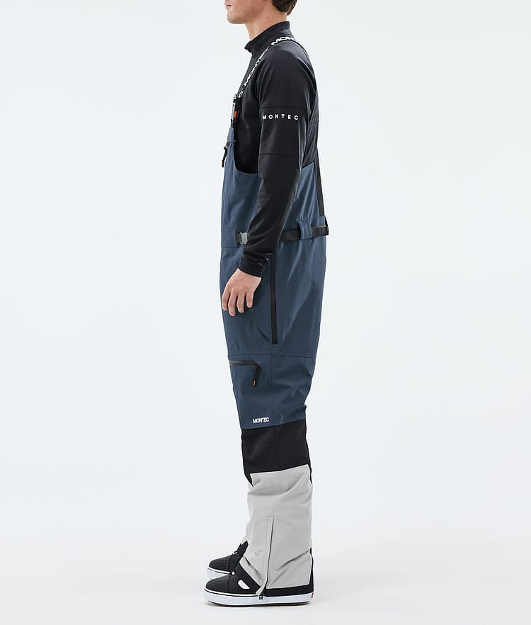 Montec Arch Lumilautailuhousut Miehet Metal Blue/Black/Light Grey, Image 2 of 6
