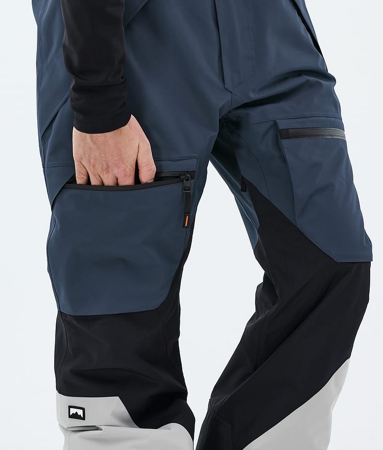 Montec Arch Lumilautailuhousut Miehet Metal Blue/Black/Light Grey, Image 6 of 6