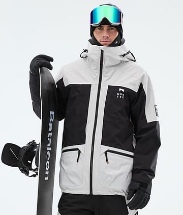 Montec Morpheus Lumilautailutakki Light Grey/Black