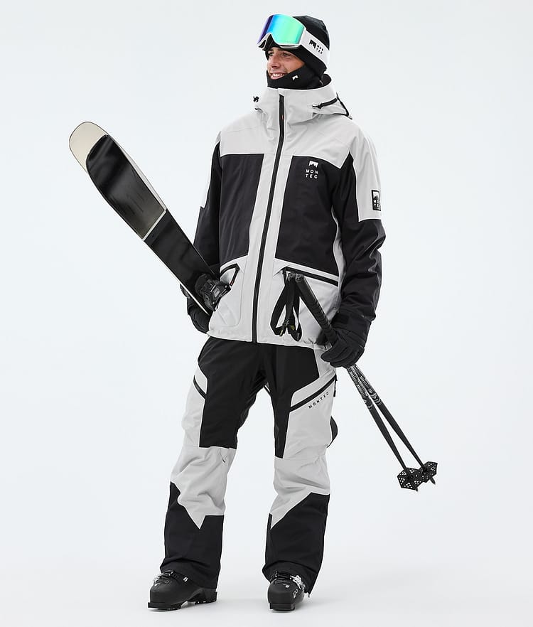 Montec Morpheus Laskettelutakki Miehet Light Grey/Black, Image 2 of 9