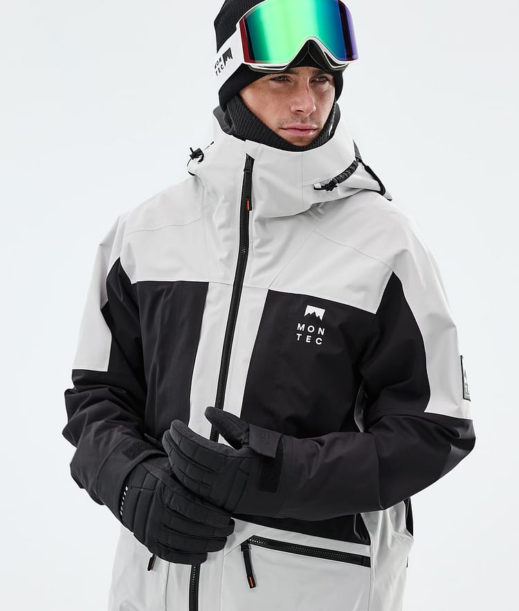 Montec Morpheus Laskettelutakki Miehet Light Grey/Black, Image 4 of 9
