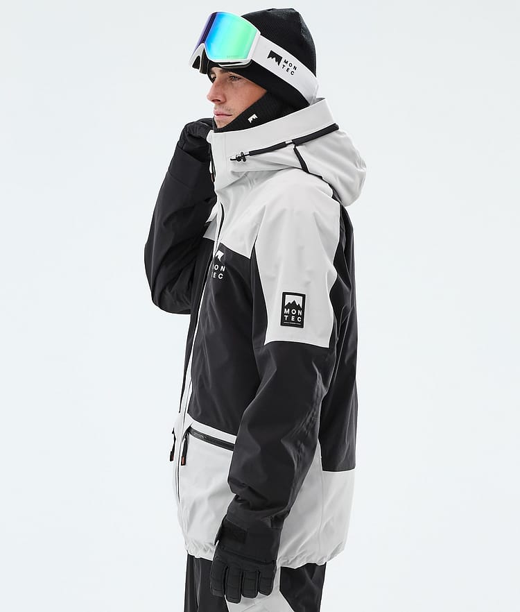 Montec Morpheus Lumilautailutakki Miehet Light Grey/Black, Kuva 5 / 9