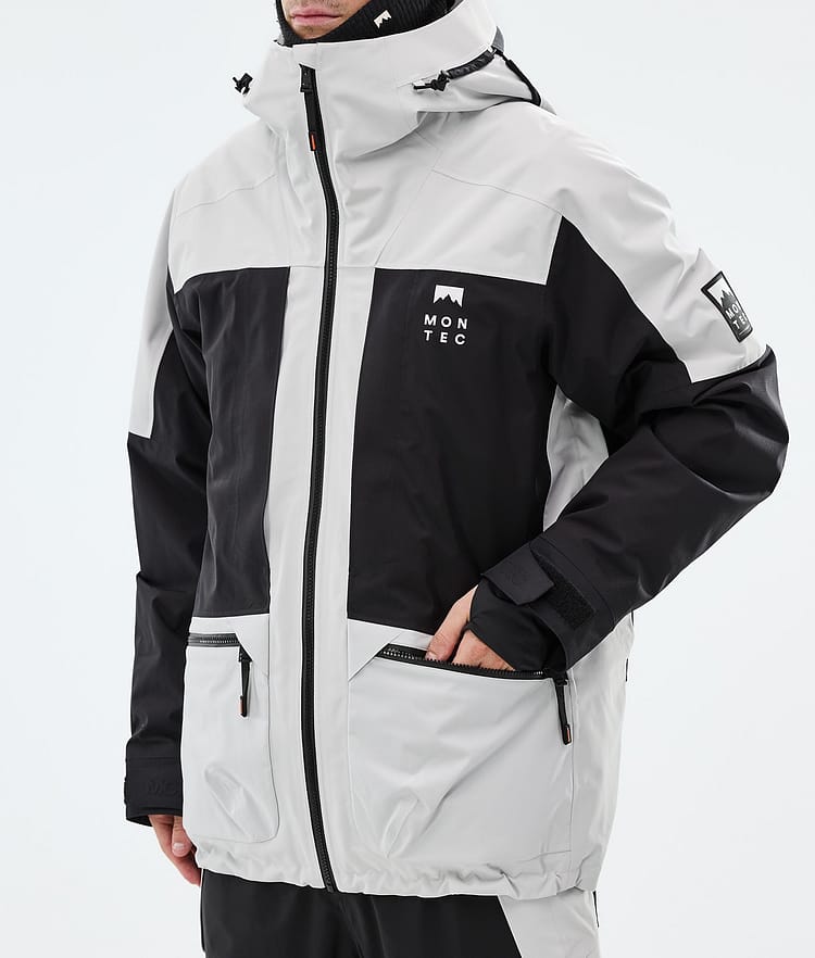 Montec Morpheus Lumilautailutakki Miehet Light Grey/Black, Kuva 7 / 9