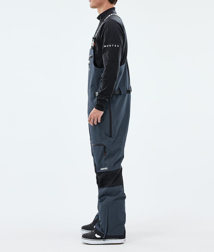 Montec Arch Lumilautailuhousut Miehet Metal Blue/Black, Kuva 2 / 6