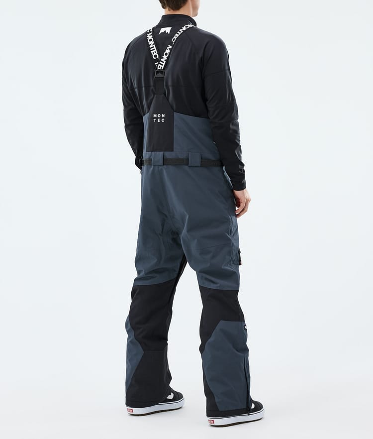 Montec Arch Lumilautailuhousut Miehet Metal Blue/Black, Kuva 3 / 6