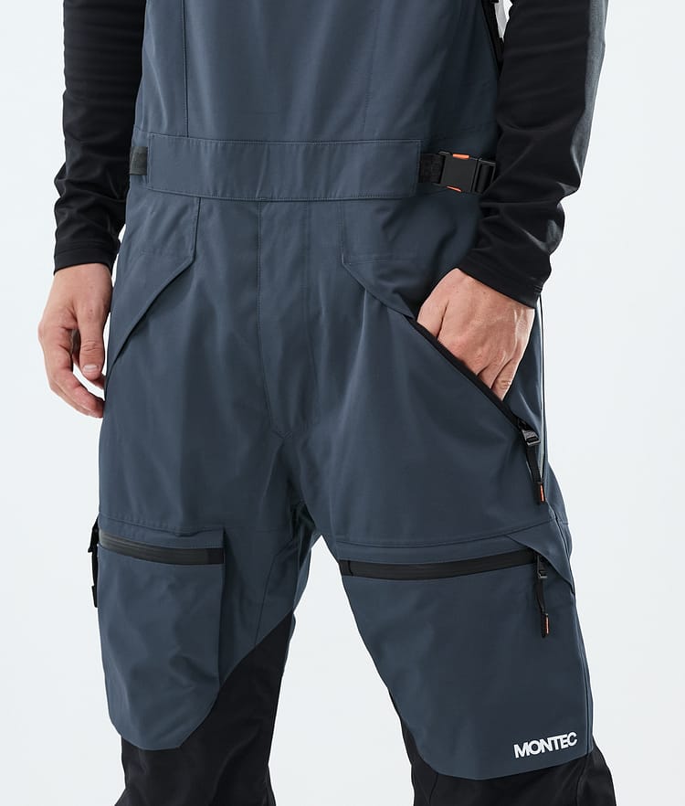 Montec Arch Lumilautailuhousut Miehet Metal Blue/Black, Kuva 4 / 6