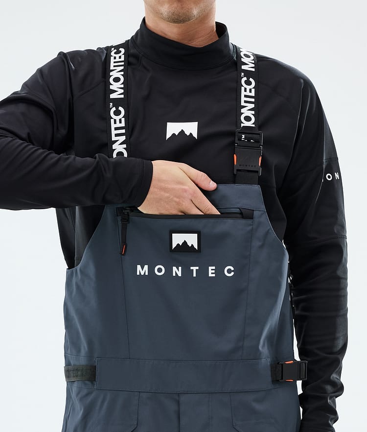 Montec Arch Lasketteluhousut Miehet Metal Blue/Black, Kuva 5 / 6