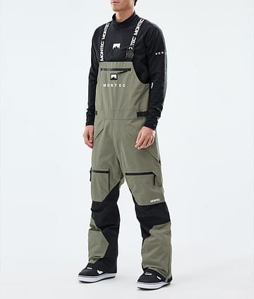 Montec Arch Lumilautailuhousut Greenish/Black