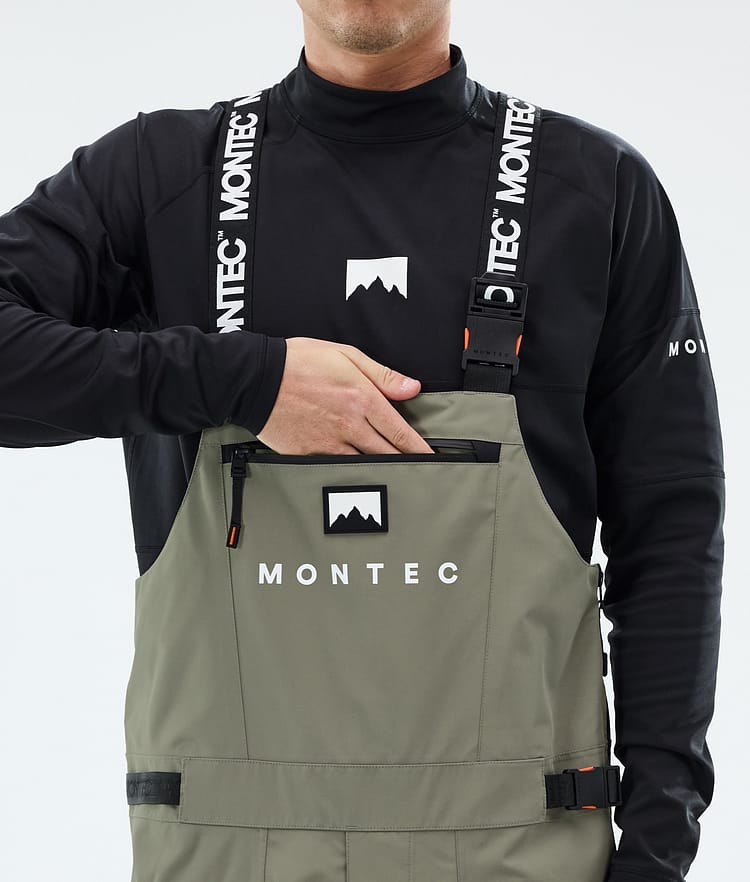 Montec Arch Lasketteluhousut Miehet Greenish/Black, Kuva 5 / 6