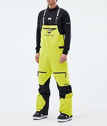 Montec Arch Lumilautailuhousut Miehet Bright Yellow/Black