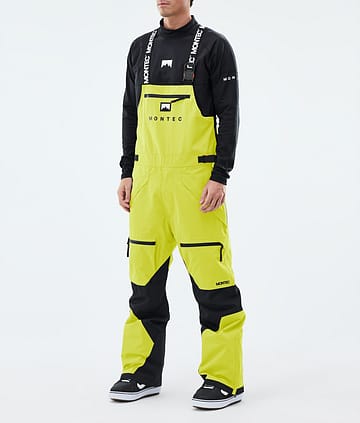 Montec Arch Lumilautailuhousut Bright Yellow/Black