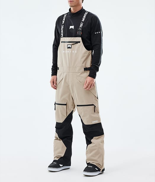 Montec Arch Lumilautailuhousut Miehet Sand/Black