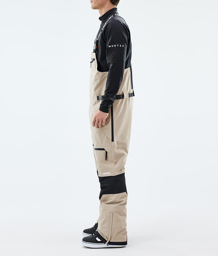 Montec Arch Lumilautailuhousut Miehet Sand/Black, Kuva 2 / 6