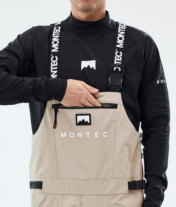 Montec Arch Lasketteluhousut Miehet Sand/Black, Kuva 5 / 6