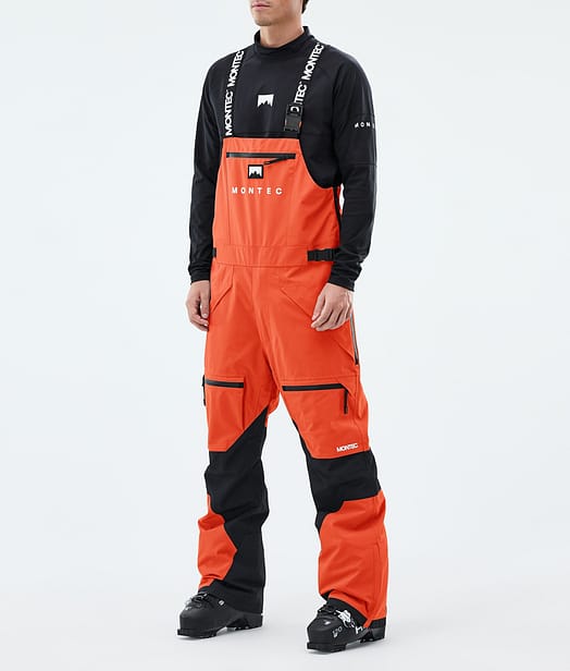 Montec Arch Lasketteluhousut Miehet Orange/Black