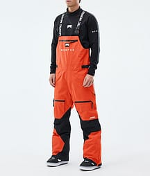 Montec Arch Lumilautailuhousut Miehet Orange/Black