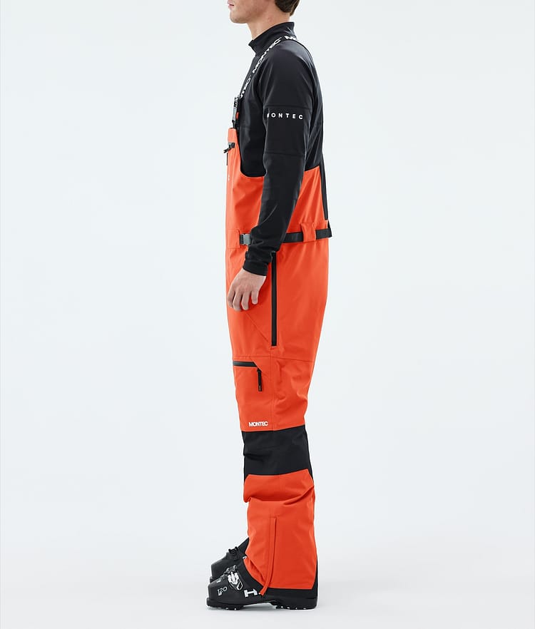 Montec Arch Lasketteluhousut Miehet Orange/Black, Kuva 2 / 6