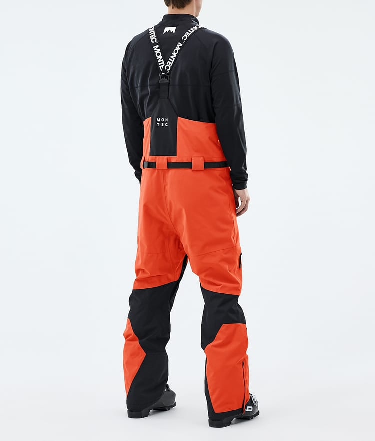 Montec Arch Lasketteluhousut Miehet Orange/Black, Kuva 3 / 6