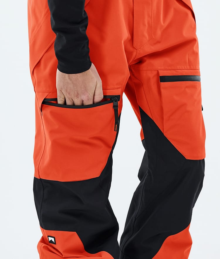 Montec Arch Lasketteluhousut Miehet Orange/Black, Kuva 6 / 6