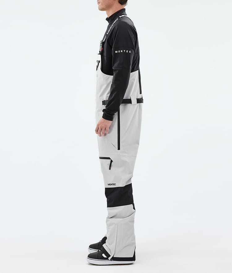 Montec Arch Lumilautailuhousut Miehet Light Grey/Black, Image 2 of 6