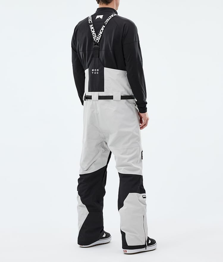 Montec Arch Lumilautailuhousut Miehet Light Grey/Black, Image 3 of 6