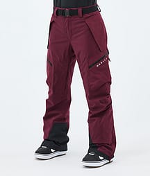 Montec Apoc W Lumilautailuhousut Naiset Burgundy