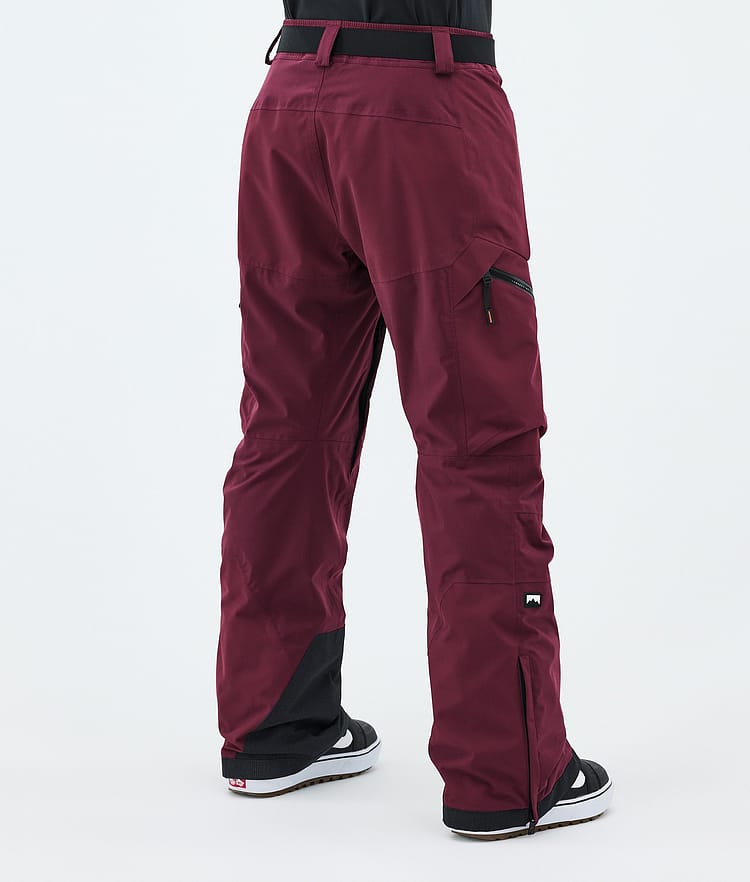 Montec Apoc W Lumilautailuhousut Naiset Burgundy, Kuva 4 / 6