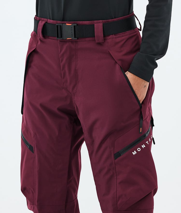 Montec Apoc W Lasketteluhousut Naiset Burgundy, Kuva 5 / 6