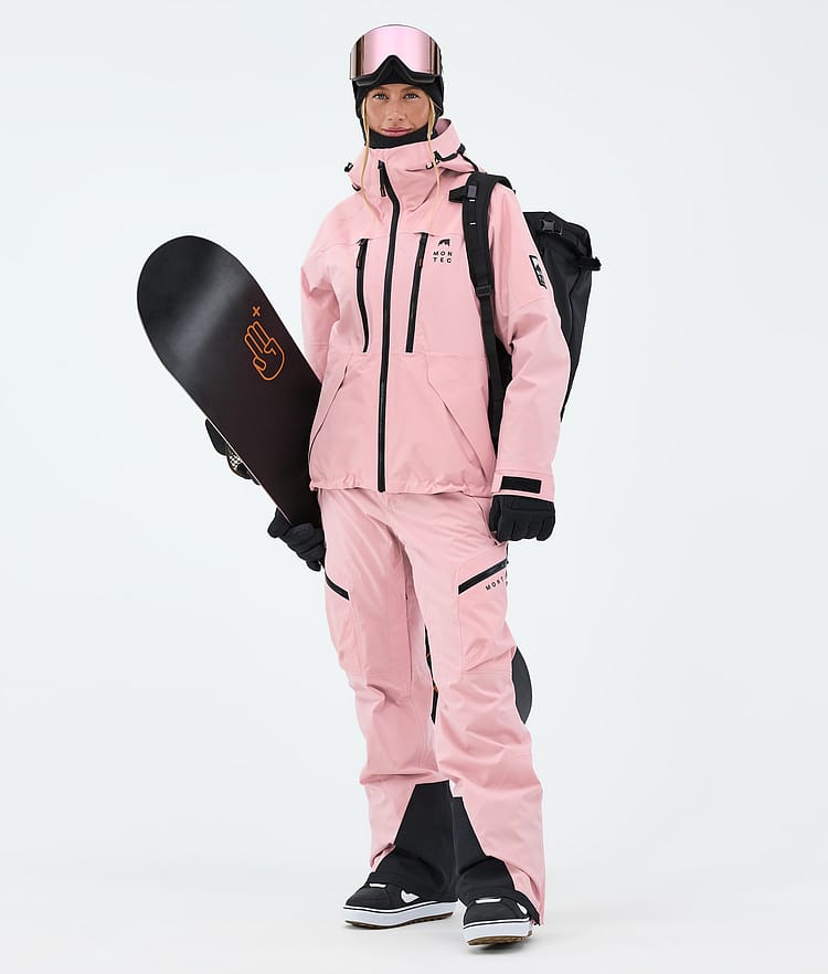 Montec Apoc W Lumilautailuhousut Naiset Soft Pink, Image 2 of 6