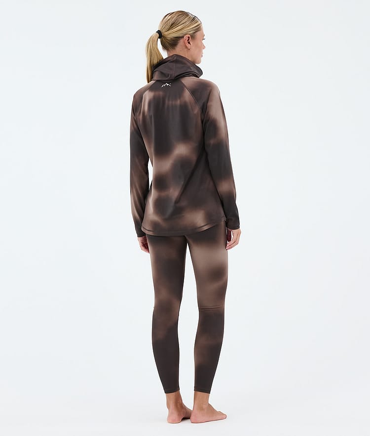 Dope Snuggle W Kerrastopaita Naiset MMIX Brown Tiedye, Image 4 of 7