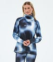 Dope Snuggle W Kerrastopaita Naiset MMIX Dark Blue Tiedye
